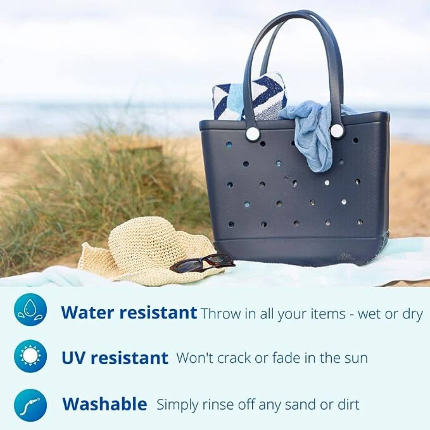 Beach Bag - Blue: image 5