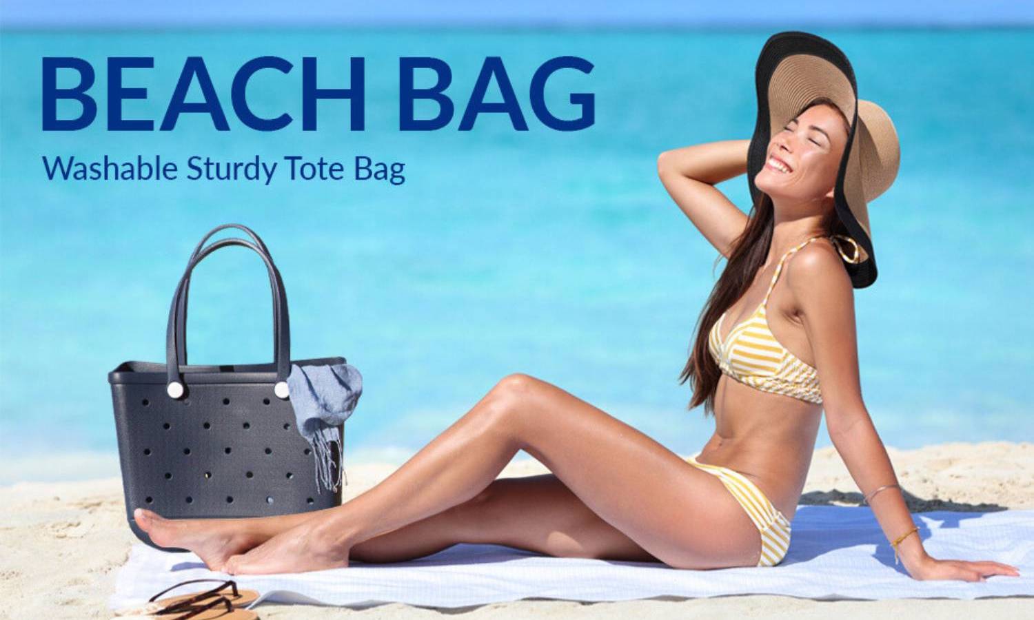 Beach Bag - Blue: image 13