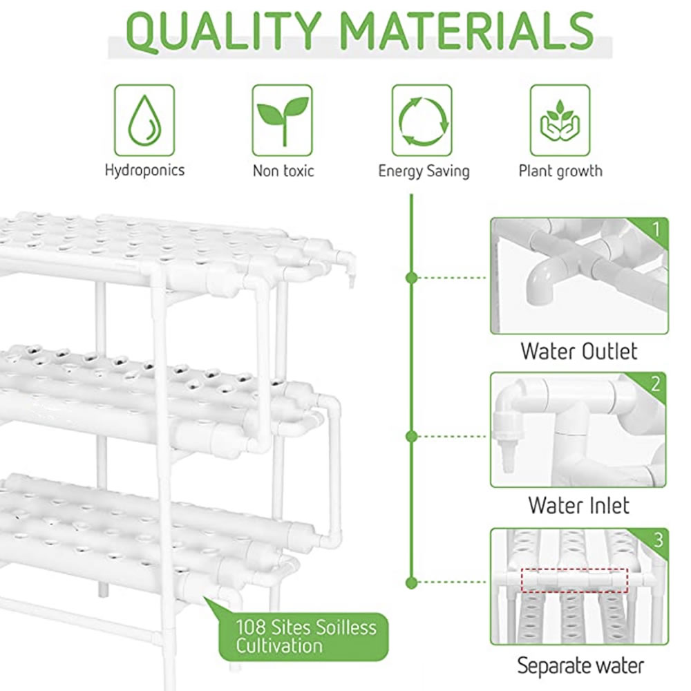 Home Hydroponic Kit - 36 Cup System: image 11