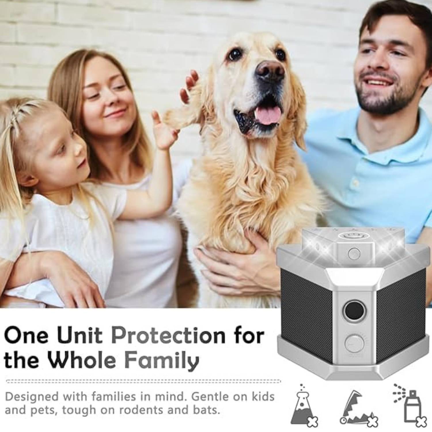 Multifunction ElectroSonic Pest Repeller: image 2