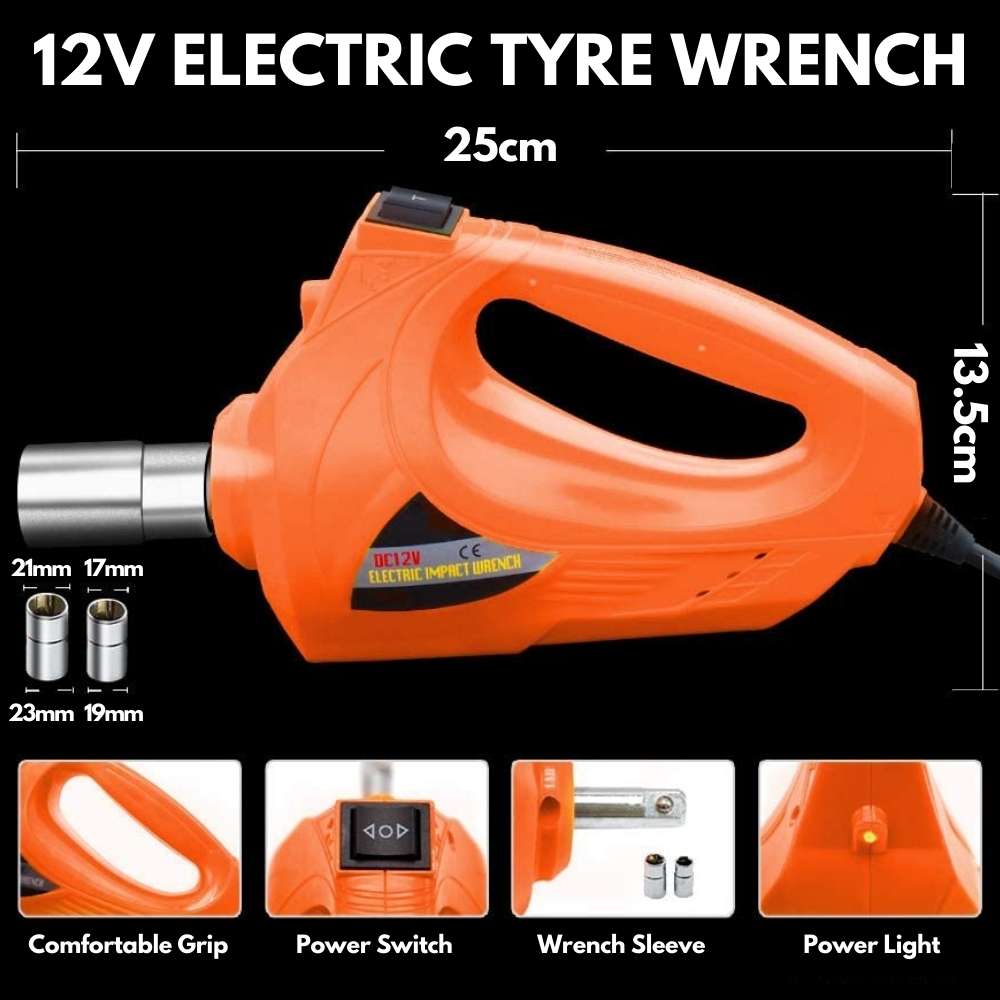 Car Tyre 12V Electric Impact Wrench: image 4
