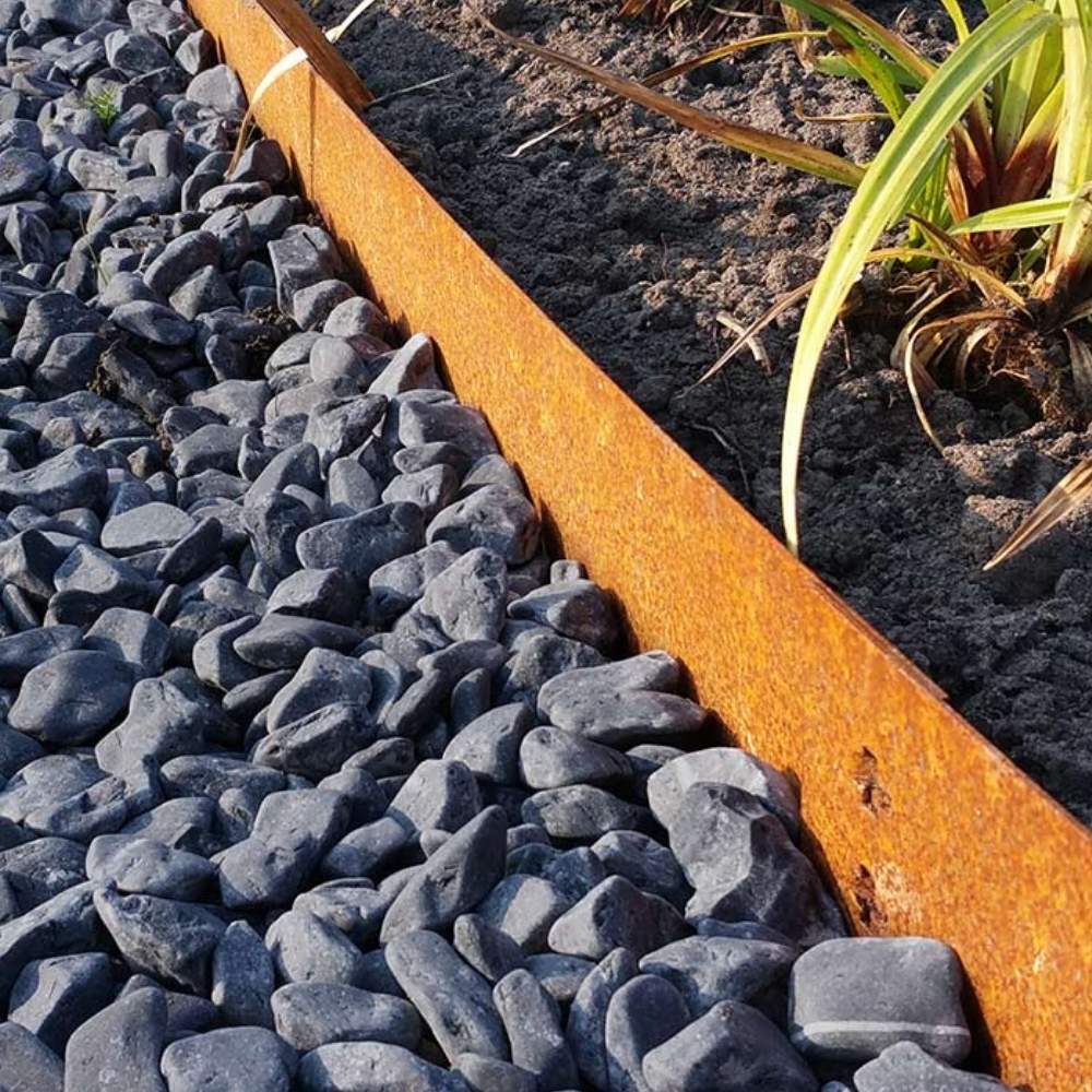Corten Steel Garden Edge - 100mm Face Height (per m): image 4