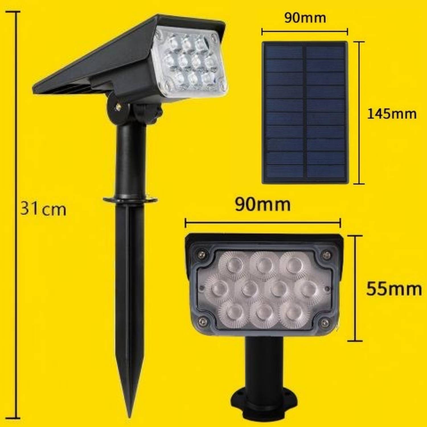 Solar Landscape Spotlights - Single: image 3
