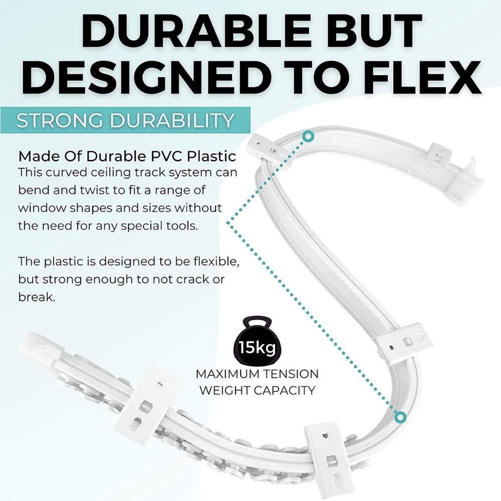 Ceiling Curtain Track: image 12