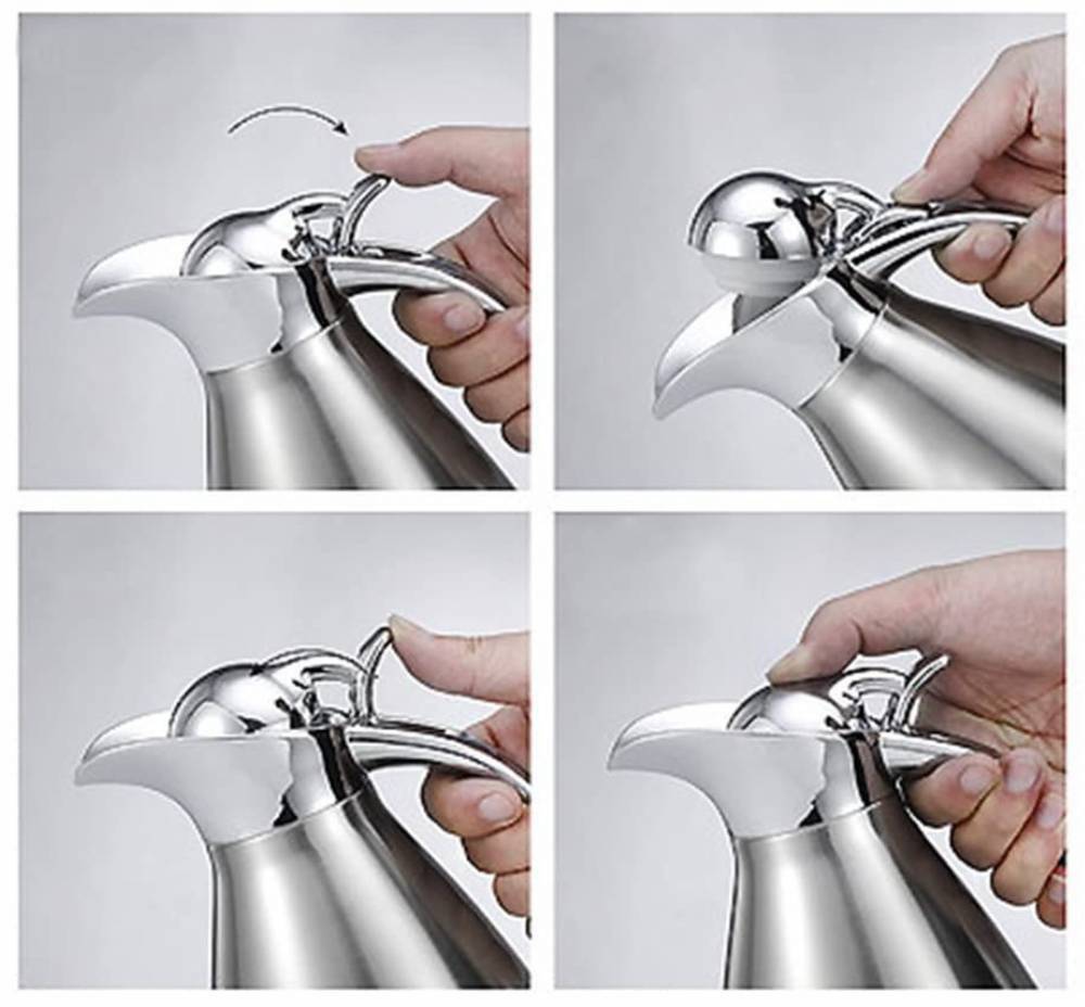 Stainless Steel Thermos Jug - Blue: image 9