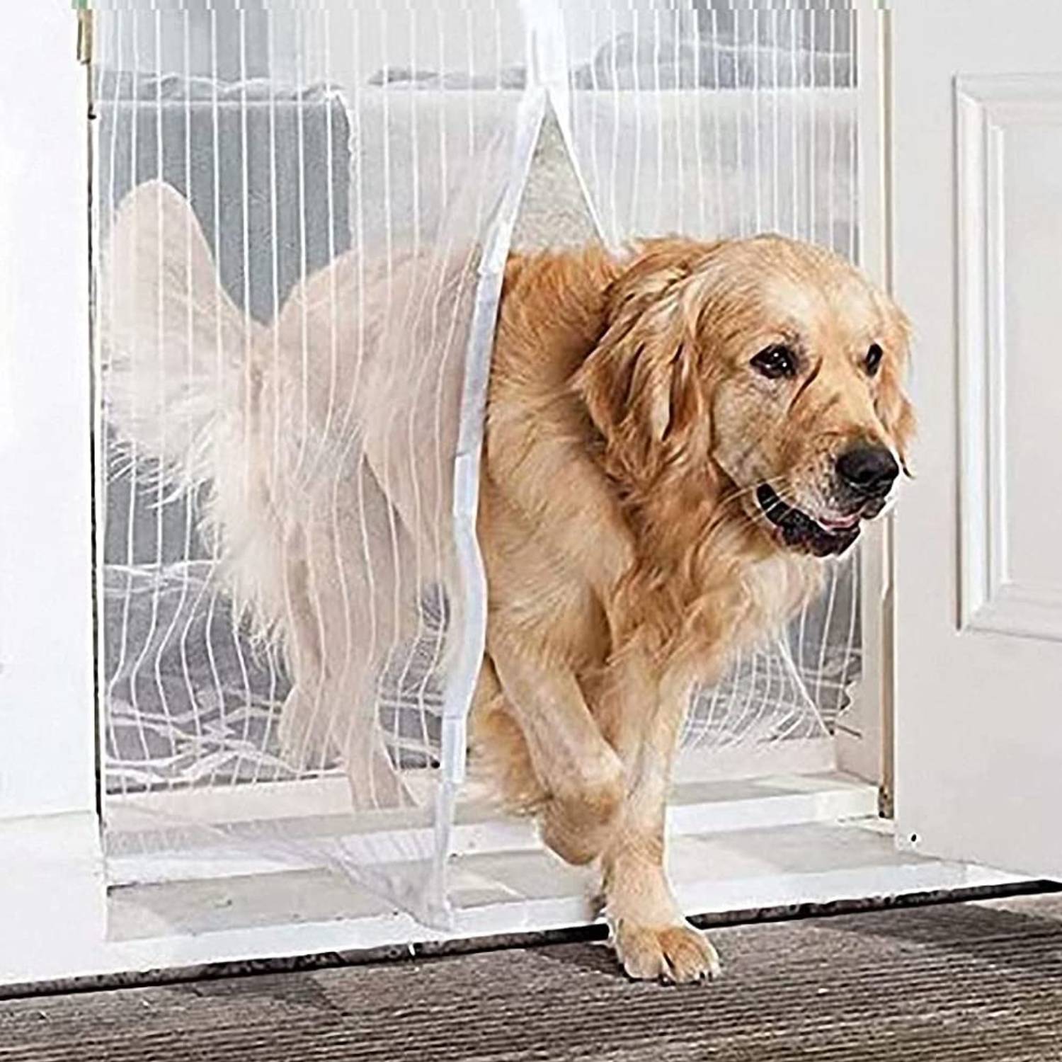 White Door Screen - 60cm x 210cm | 23.6″ x 82.6": image 3