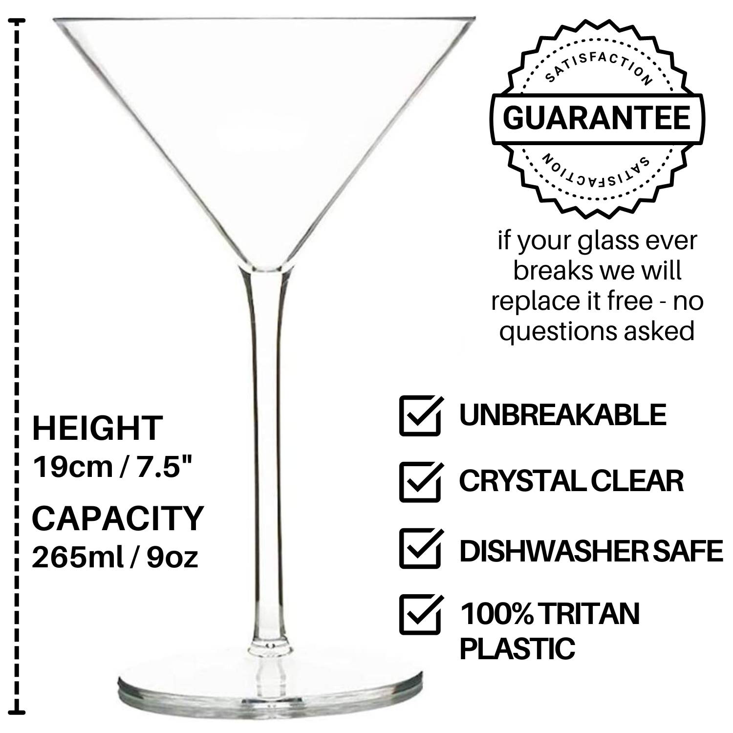 Unbreakable Martini Glass: image 3