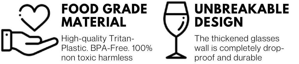 Unbreakable Stemless Wine Glasses: image 9