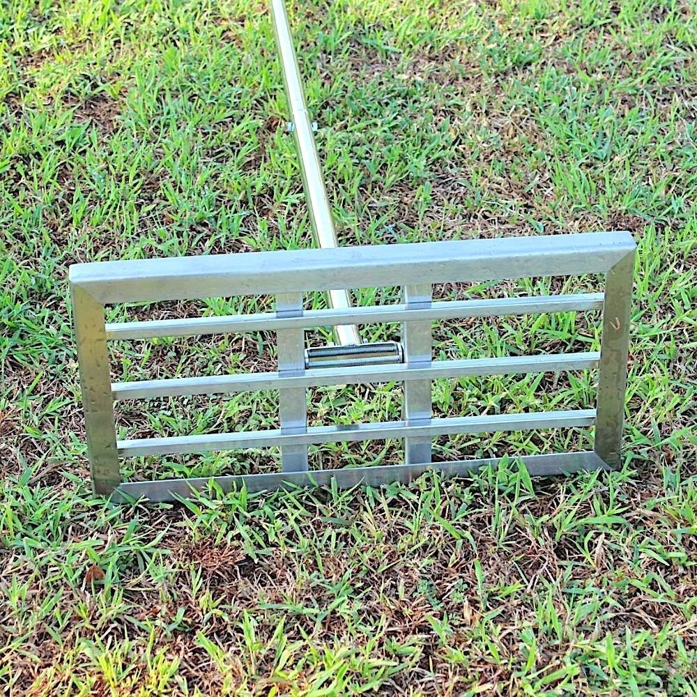 Lawn Level Rake - 50cm | 19" Compact Model: image 3
