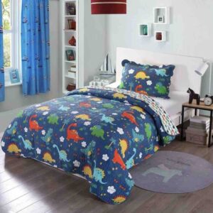 childrens dinosaur bed linen set