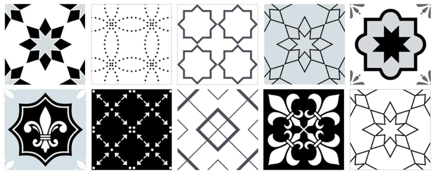 buy patterned surface tile stickers online 1