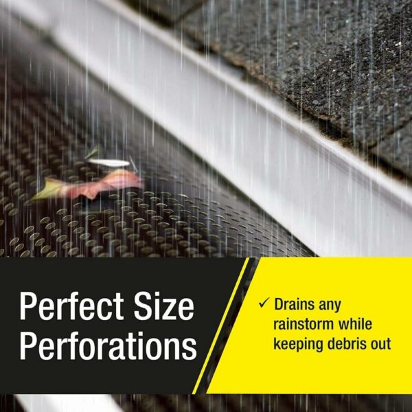 buy aluminum roof gutter protection