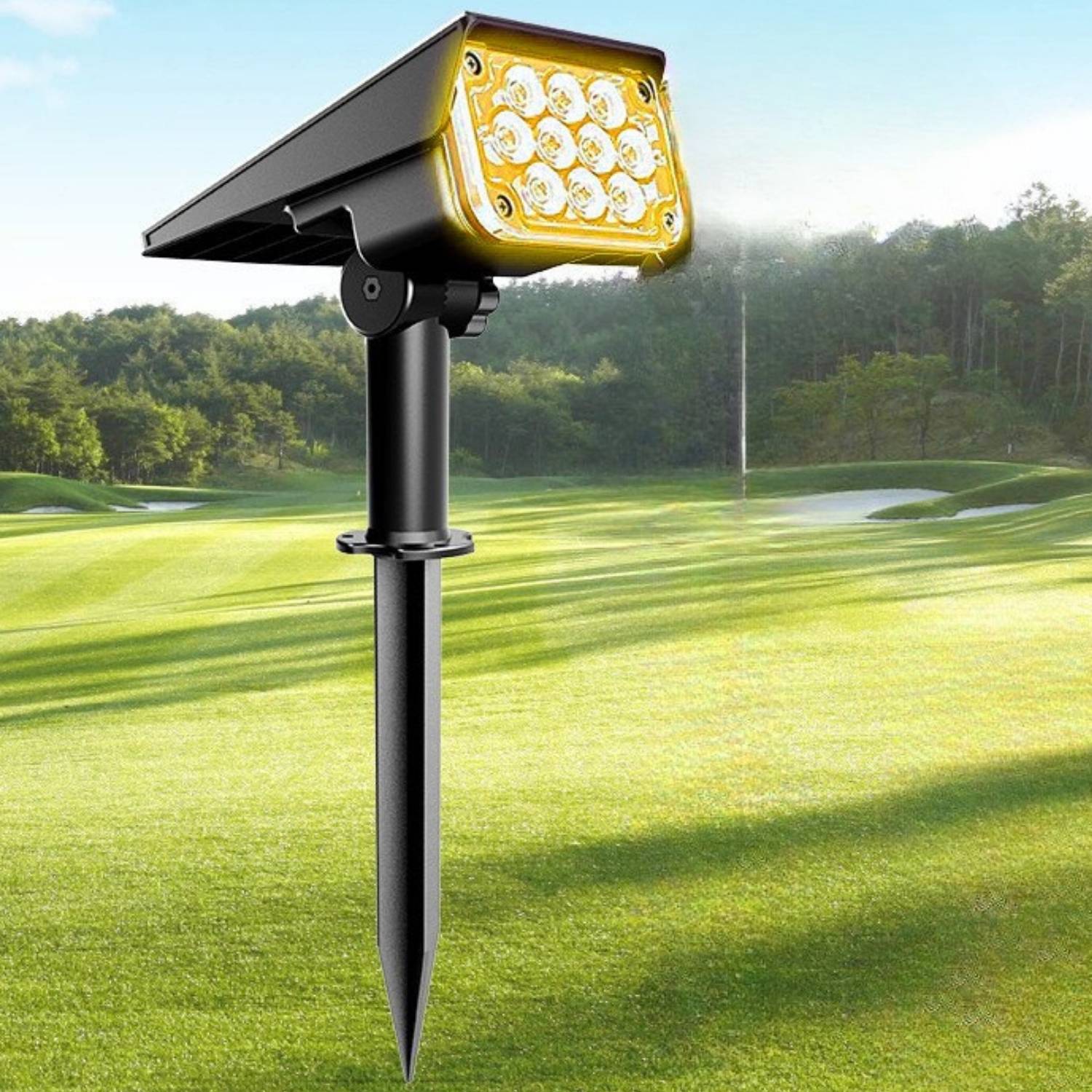 best solar powered spotlights for garden